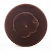 4x6 Brown Pillar Candle