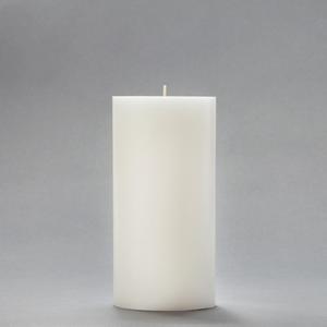 4x8 White Pillar Candle