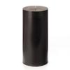 4x8 Black Pillar Candle
