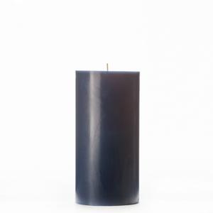 4x8 Blue Pillar Candle