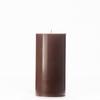 4x8 Brown Pillar Candle