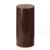 4x8 Brown Pillar Candle