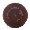 4x8 Brown Pillar Candle