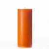4x10 Orange Pillar Candle