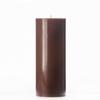 4x10 Brown Pillar Candle