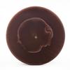 4x10 Brown Pillar Candle