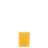 3x3x4 Yellow Square Pillar Candle