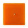 3x3x4 Orange Square Pillar Candle