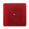 3x3x4 Red Square Pillar Candle