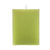 3x3x4 Green Square Pillar Candle
