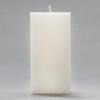 3x3x6 White Square Pillar Candle