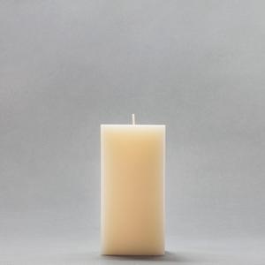 3x3x6 Ivory Square Pillar Candle