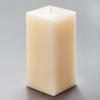 3x3x6 Ivory Square Pillar Candle