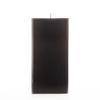 3x3x6 Black Square Pillar Candle