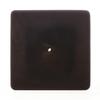 3x3x6 Black Square Pillar Candle