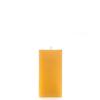 3x3x6 Yellow Square Pillar Candle