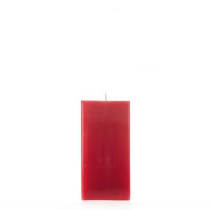 3x3x6 Red Square Pillar Candle