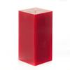 3x3x6 Red Square Pillar Candle