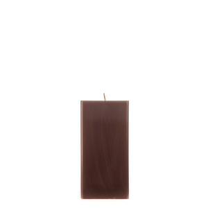 3x3x6 Brown Square Pillar Candle