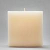 4x4x4 Ivory Square Pillar Candle