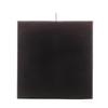 4x4x4 Black Square Pillar Candle