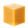 4x4x4 Yellow Square Pillar Candle