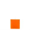4x4x4 Orange Square Pillar Candle