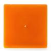 4x4x4 Orange Square Pillar Candle