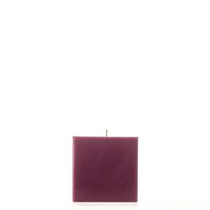 4x4x4 Purple Square Pillar Candle