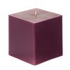 4x4x4 Purple Square Pillar Candle