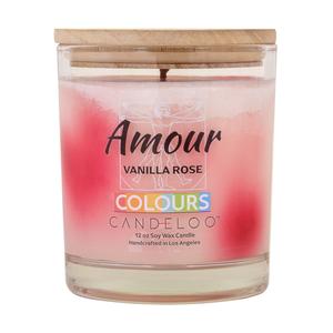 Vanilla Rose - Colours Line Soy Candle by Candeloo