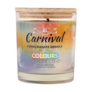 Pomegranate Orange - Colours Line Soy Candle by Candeloo