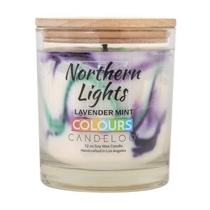 Lavender Mint - Colours Line Soy Candle by Candeloo