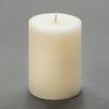 3x4 Ivory Frosted Pillar Candle