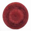 3x4 Red Frosted Pillar Candle