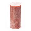 3x6 Orange Frosted Pillar Candle