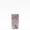 3x6 Purple Frosted Pillar Candle