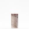3x6 Brown Frosted Pillar Candle