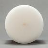 3x9 White Frosted Pillar Candle