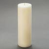 3x9 Ivory Frosted Pillar Candle