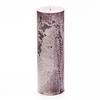 3x9 Purple Frosted Pillar Candle