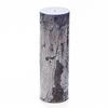3x9 Blue Frosted Pillar Candle
