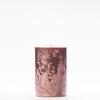 4x6 Red Frosted Pillar Candle