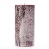 4x8 Purple Frosted Pillar Candle
