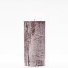 4x8 Purple Frosted Pillar Candle