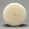 4x10 Ivory Frosted Pillar Candle