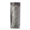4x10 Black Frosted Pillar Candle