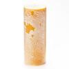 4x10 Yellow Frosted Pillar Candle