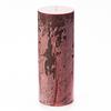 4x10 Red Frosted Pillar Candle