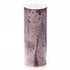4x10 Purple Frosted Pillar Candle